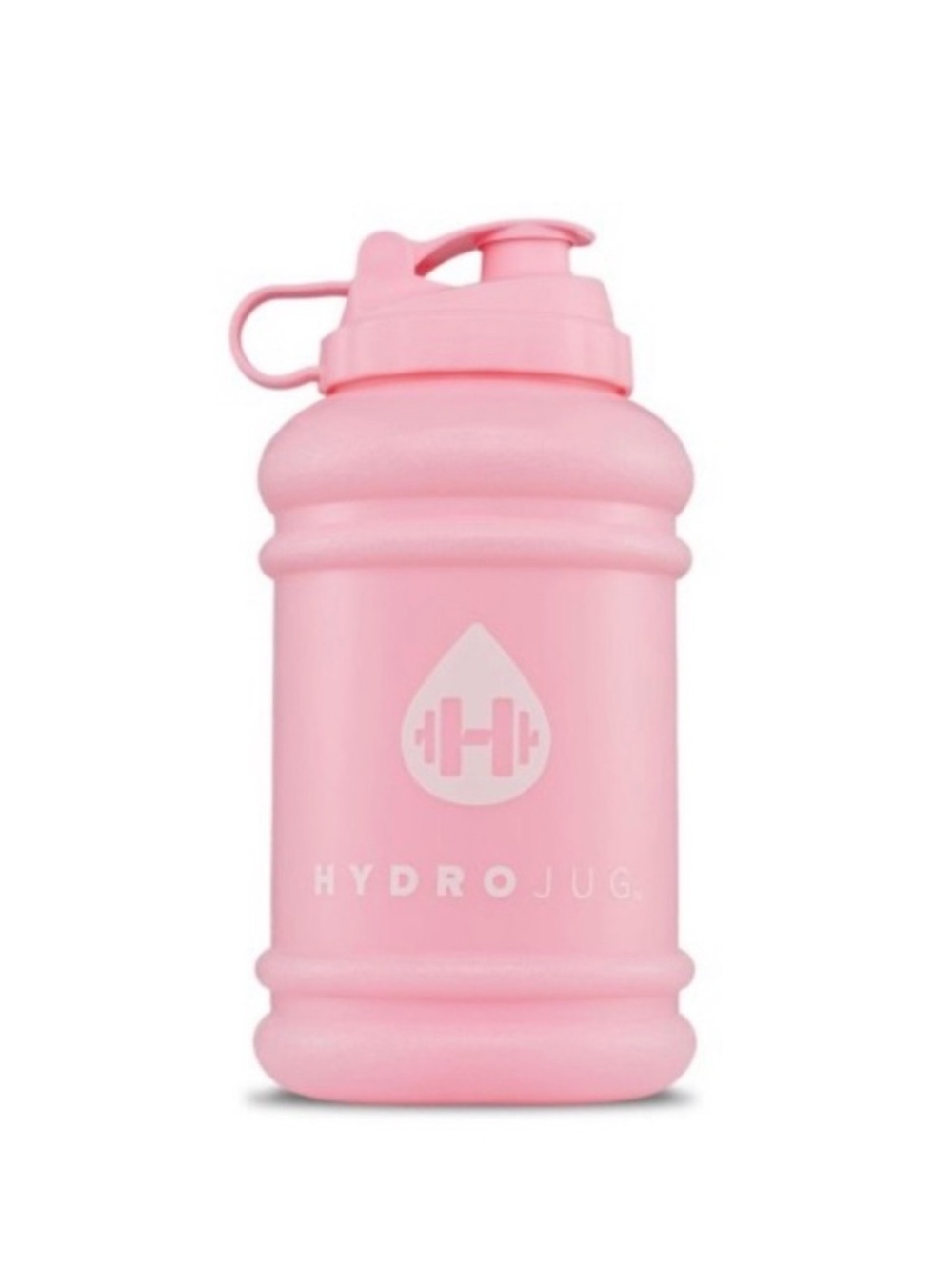HydroJug Light Pink Mega Hydration Bottle with Strap 73oz